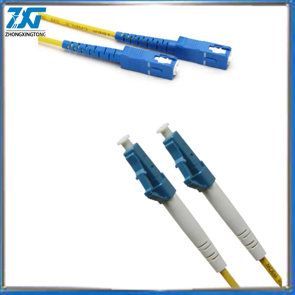 Sc/APC-Sc/Upc Singlemode Simplex Fiber Optical Patchcord 2.0 SC/PC-FC/PC Fiber Optic Patchcord Accept OEM