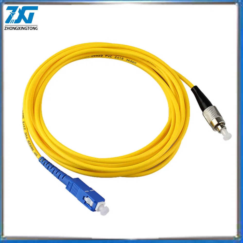 Sc/APC-Sc/Upc Singlemode Simplex Fiber Optical Patchcord 2.0 SC/PC-FC/PC Fiber Optic Patchcord Accept OEM