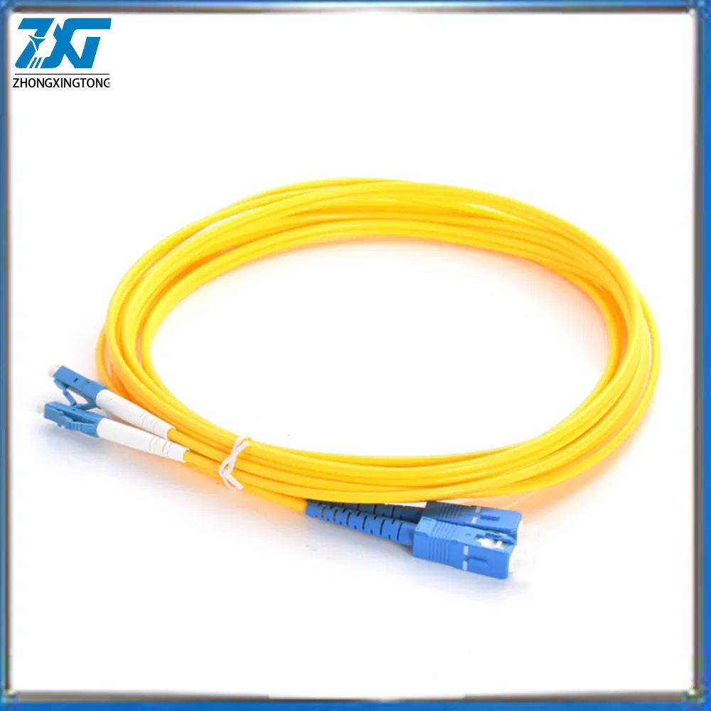 Sc/APC-Sc/Upc Singlemode Simplex Fiber Optical Patchcord 2.0 SC/PC-FC/PC Fiber Optic Patchcord Accept OEM