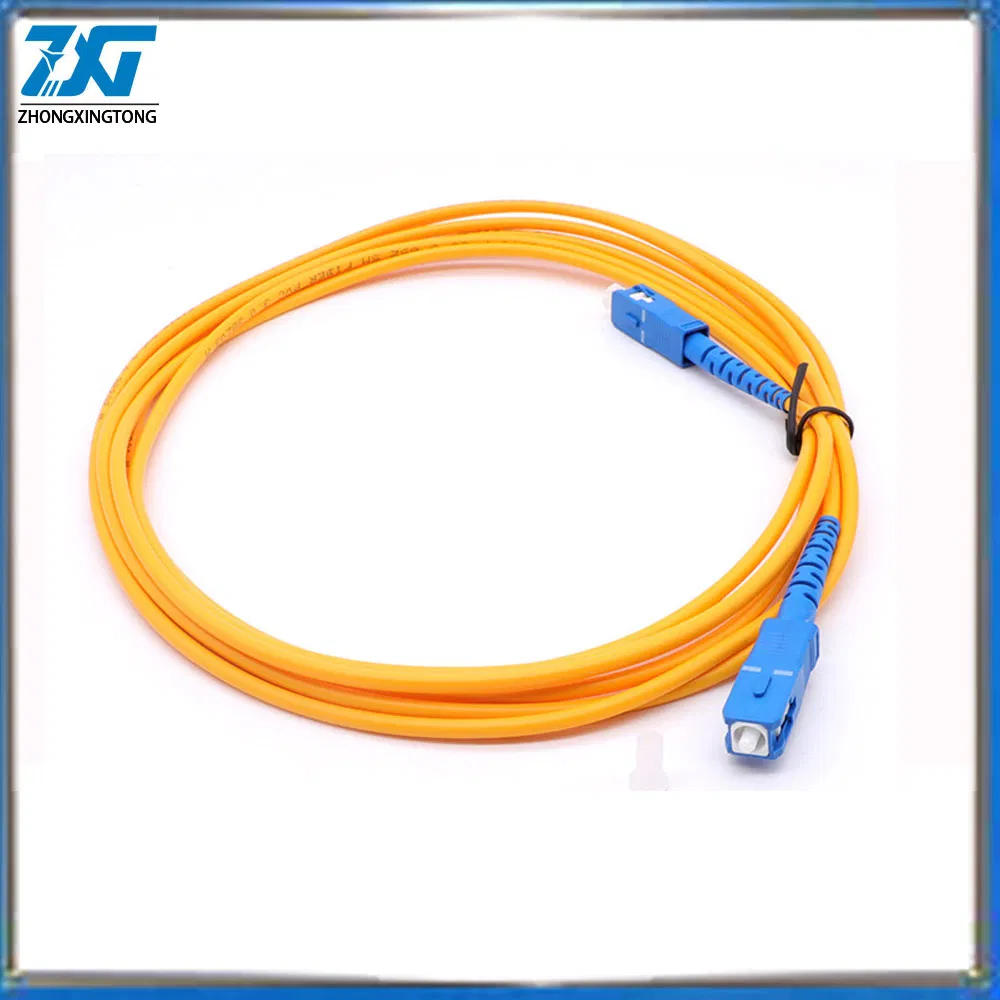 Sc/APC-Sc/Upc Singlemode Simplex Fiber Optical Patchcord 2.0 SC/PC-FC/PC Fiber Optic Patchcord Accept OEM