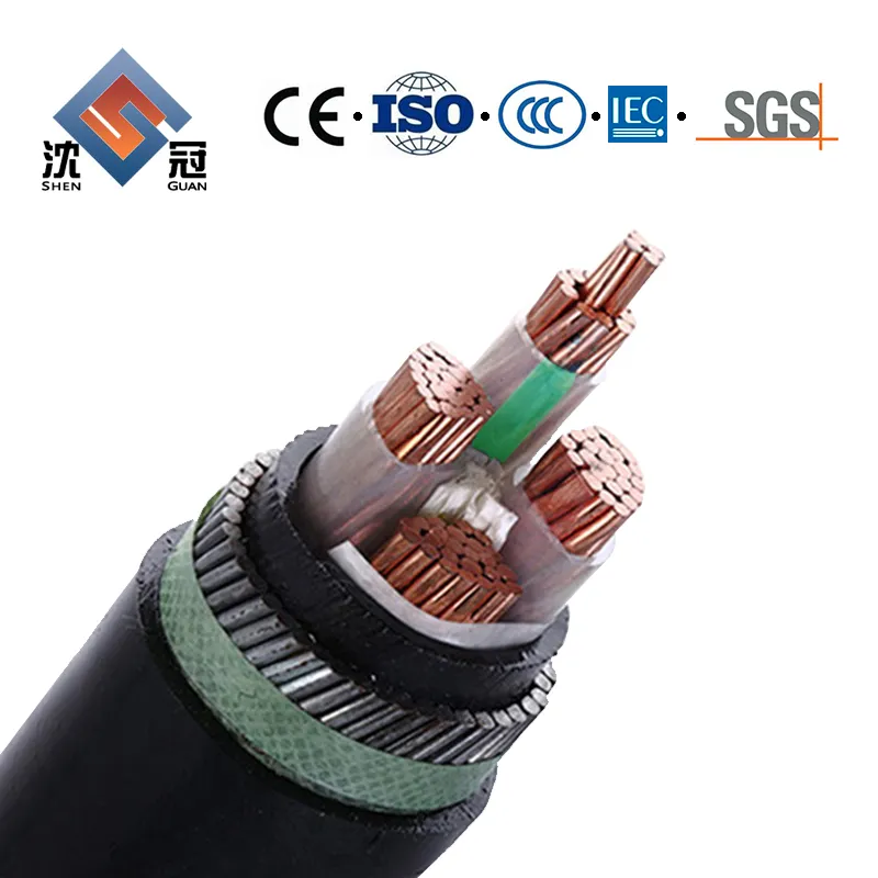 Shenguan CE TUV Approved 2pfg 1169 Single Twin Core 2.5mm2 4mm2 6mm2 10mm2 10AWG 12 AWG 14AWG XLPE PV1-F DC Solar Cable PV Wire 63kv