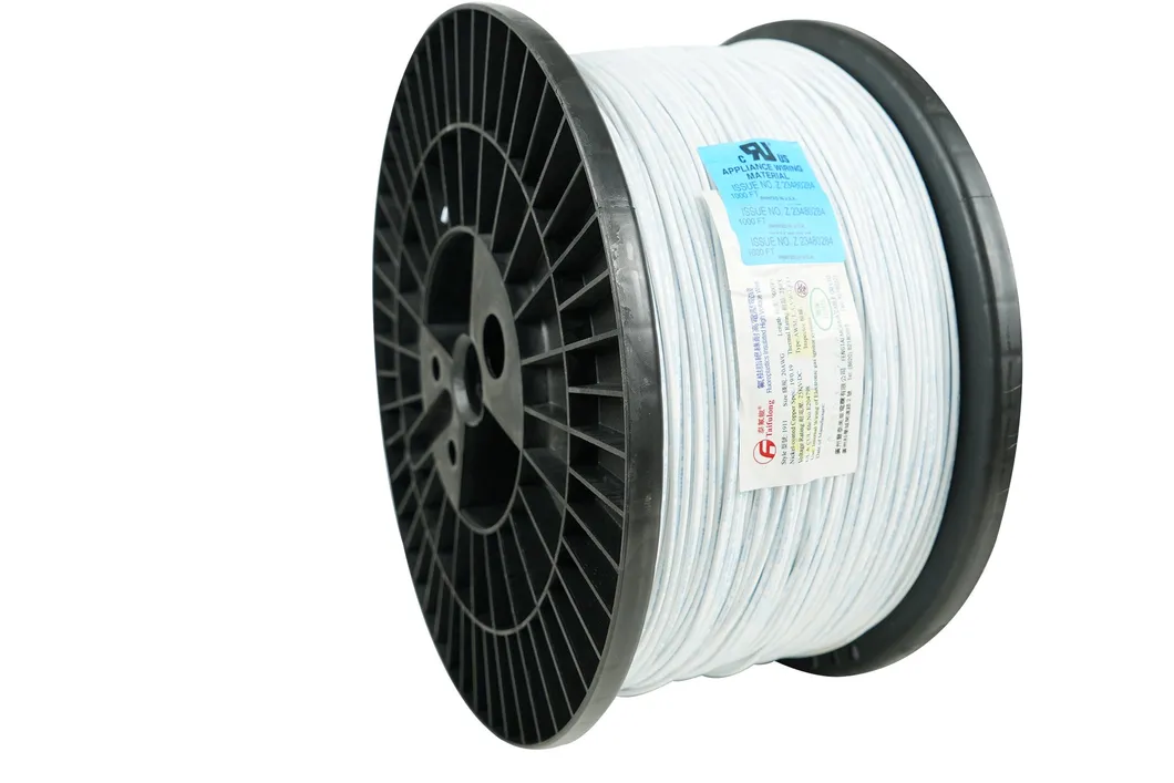Taifulong PTFE High-Voltage UL1911 20AWG 250° C 15kv-DC Nickel Plated Copper Electric Wire High Temperature Resistan Teflon Cable