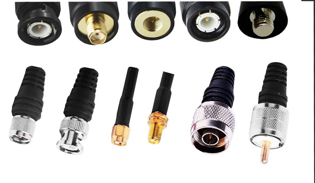 Teflon High Shielding Clip Wire Antenna Coaxial Pigtail Braid Cable