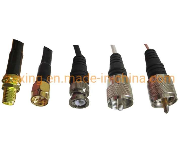 Teflon High Shielding Clip Wire Antenna Coaxial Pigtail Braid Cable