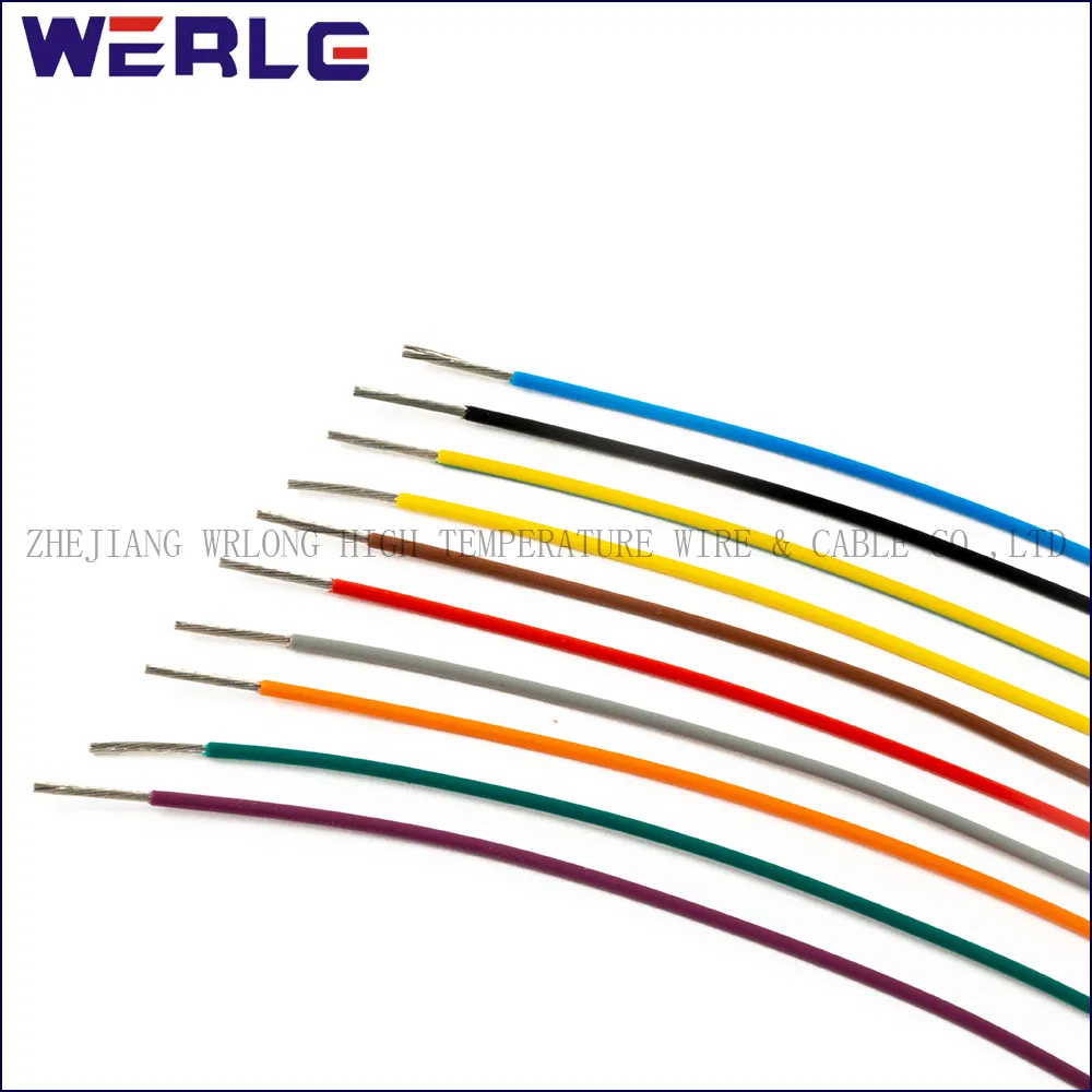 UL 1007 30 AWG Black Power Cord PVC Copper Conductor Electrical Power Coaxial Electric Cable
