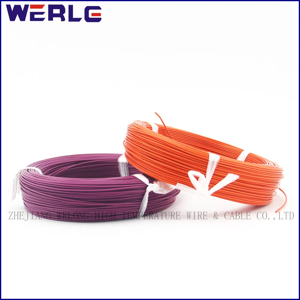 UL 1330 AWG 30 Orange FEP Teflon Insulated Electric Wire