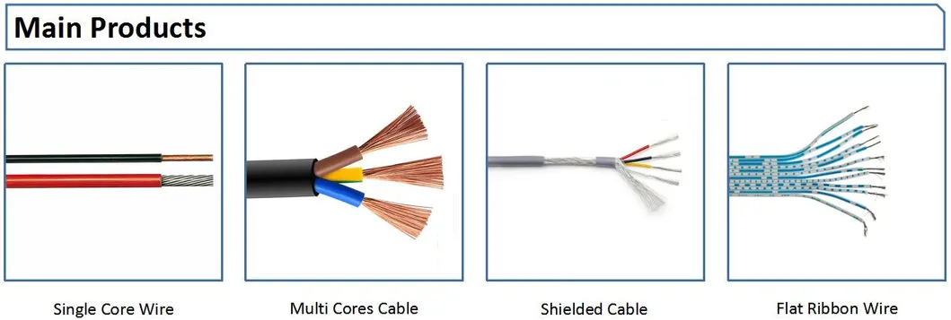 UL Certificated PVC Insulated PVC Sheath Double Insulated Wire
