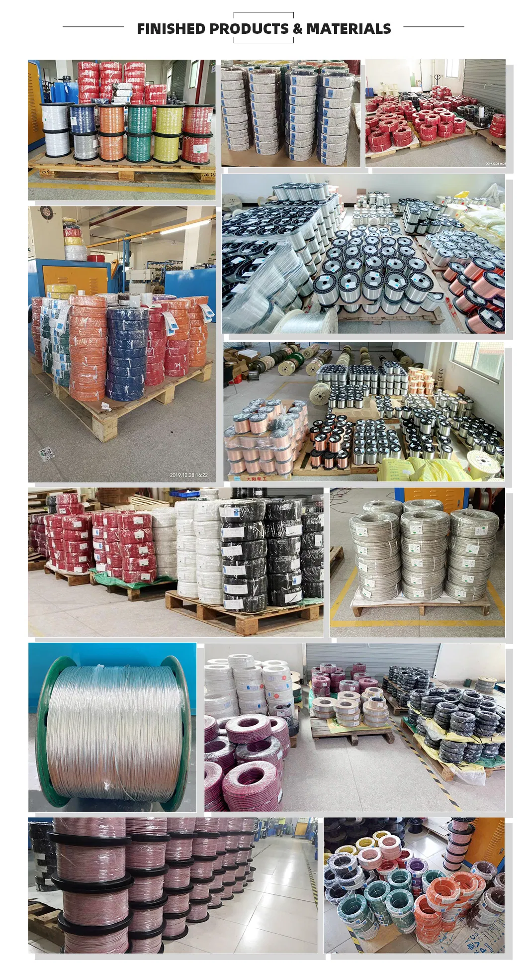 UL1007 Tinned Copper Wire AWG Single Core PVC Insulated Flexible Cable
