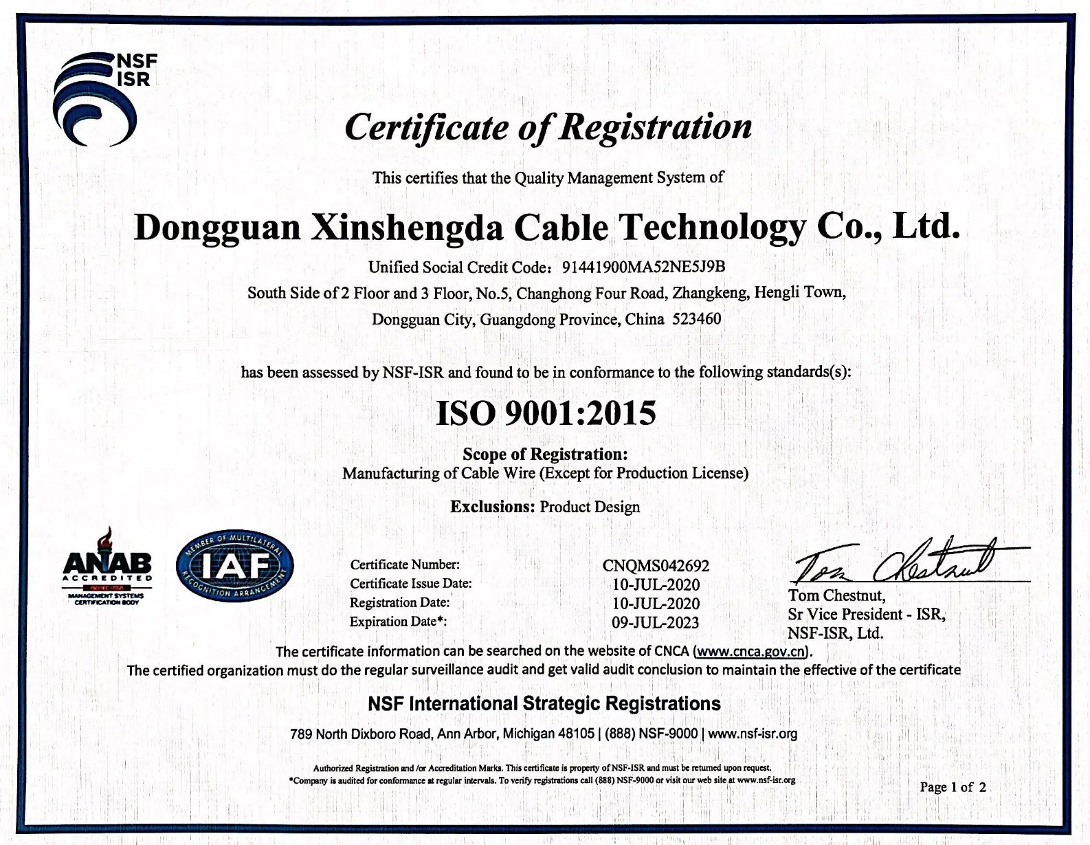 UL1007 Tinned Copper Wire AWG Single Core PVC Insulated Flexible Cable