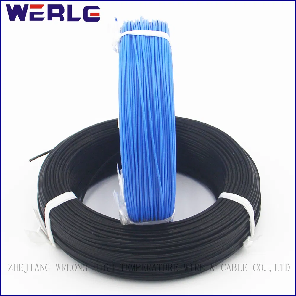 UL1015 30 AWG High Temperature Resistance PVC Wire with Product Certification Black
