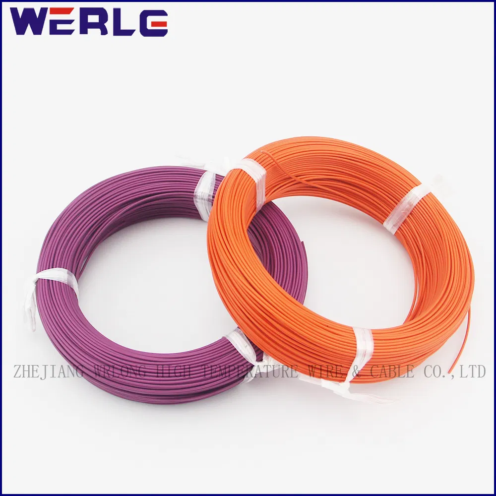 UL1332 Orange 28 AWG FEP Teflon High Temperature Wire with Product Certification