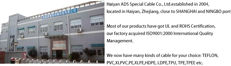 UL1569 PVC 24AWG 300V Flame VW-1 Home Appliance Wiring