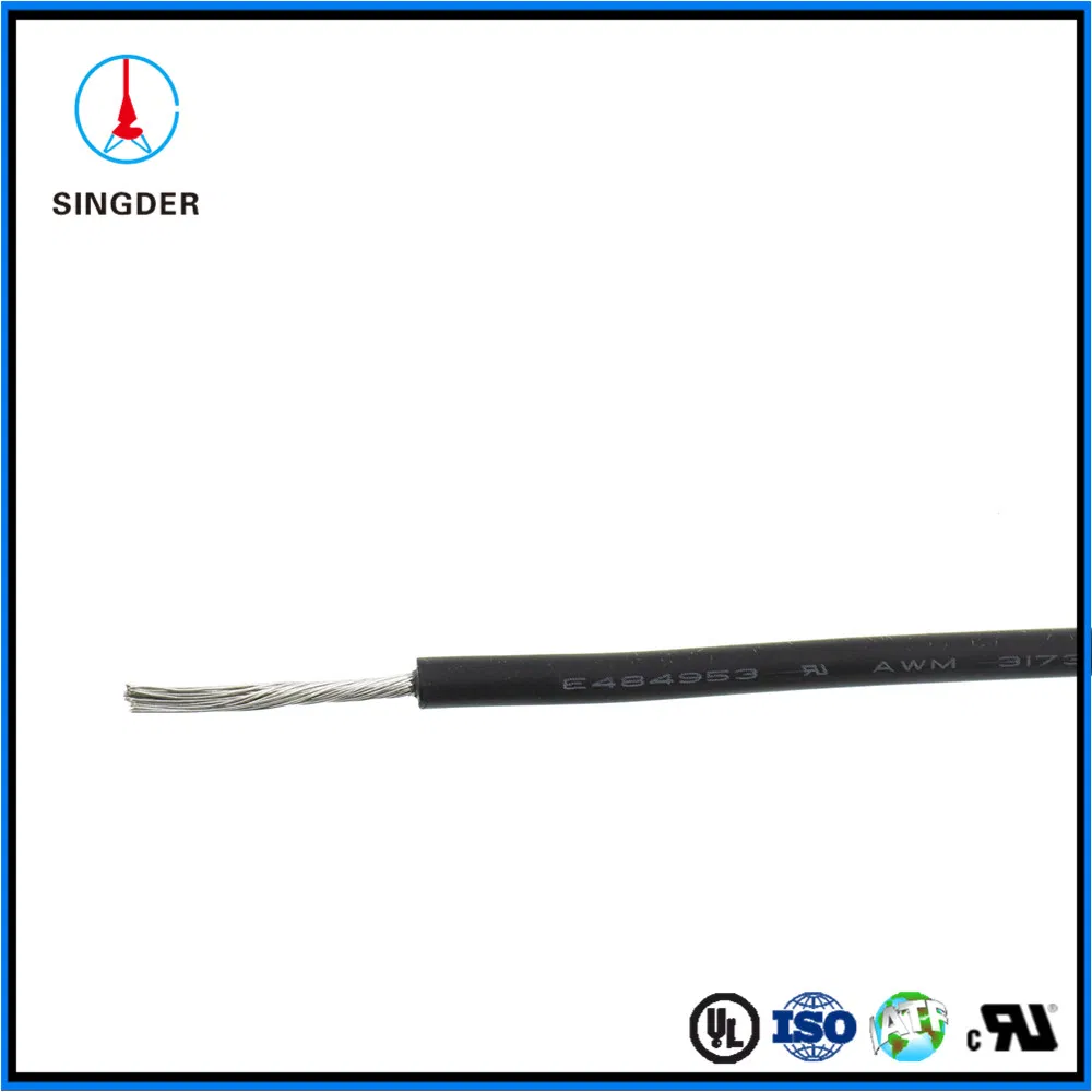 UL3173 Tinned Copper Cable Silicone Rubber AWG Flexible Hook up Wire