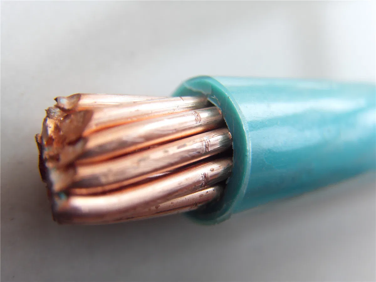 UL66 UL83 Solid and Stranded Copper Conductor PVC Insulation Nylon Jacket Building Wire