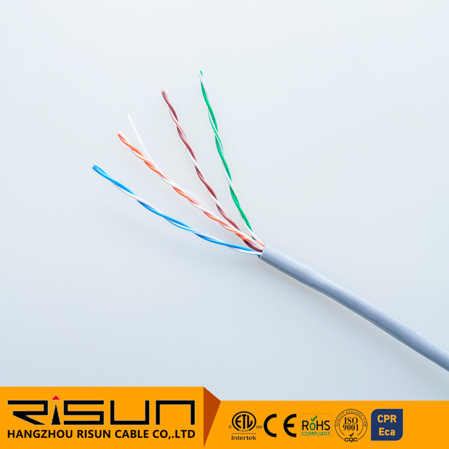 UTP Cat5e Network Cable with High Quality CPR Approved