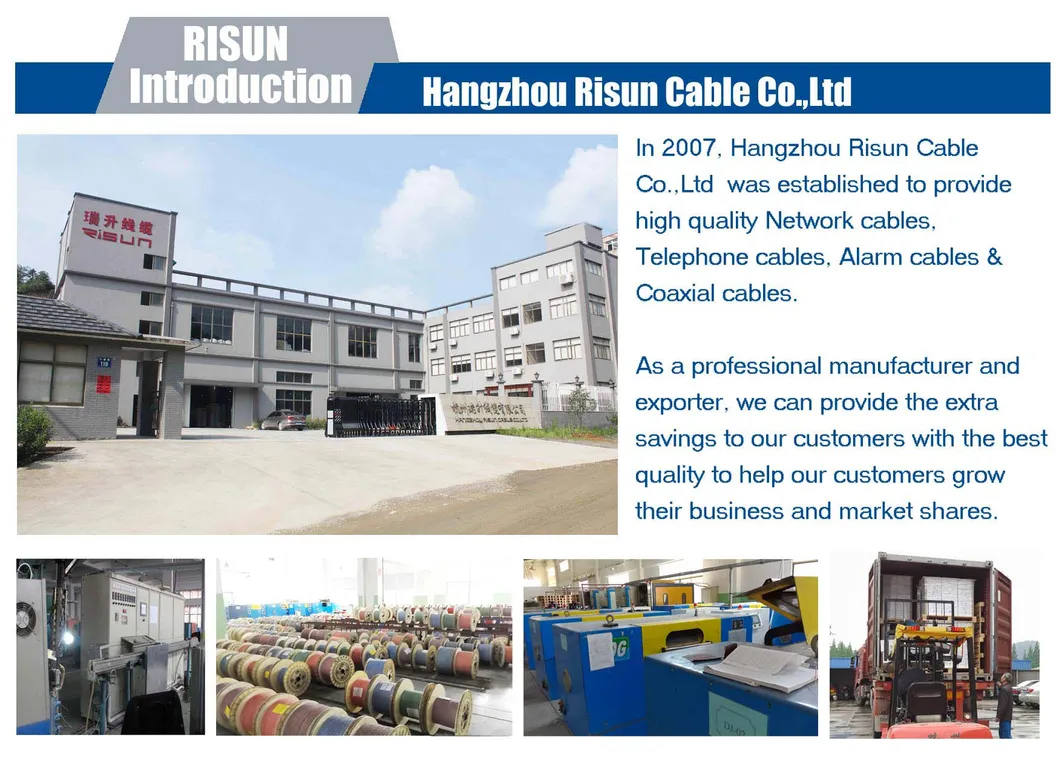 UTP Cat5e Network Cable with High Quality CPR Approved