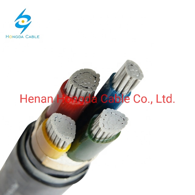 Vvg Avvg Cable Yjlv Avvg 1kv 4X240 3X240 3X185mm PVC Insulated Circular Compacted Stranded Aluminum
