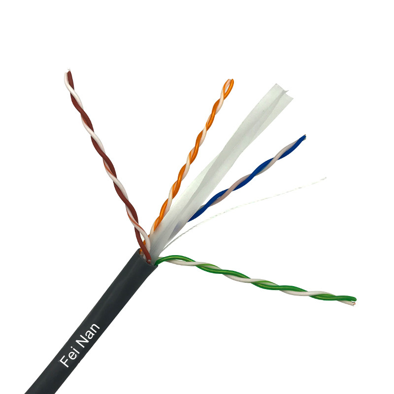 Waterproof Cat 6 1000FT 4 Pairs Copper UTP Network Cable CAT6